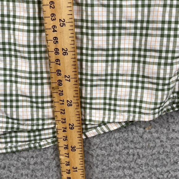 Orvis Button Up Shirt Men's Large Green Plaid Causal Outdoors Classic Fishing - Picture 9 of 11